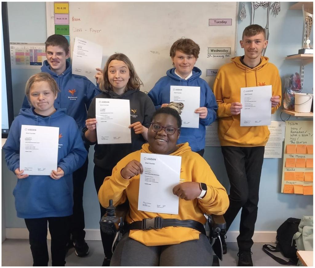 Aberdeen Foyer certificates